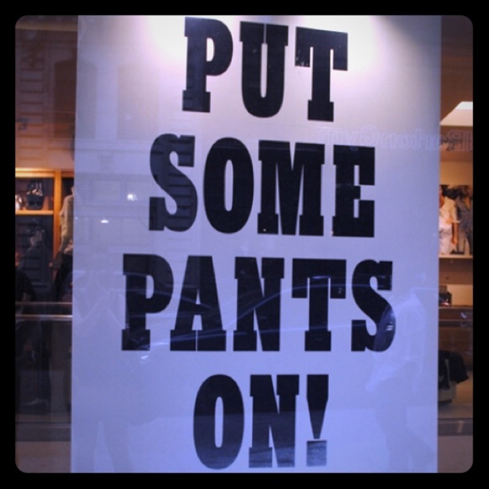 Jeans, slacks, shorts, rompers